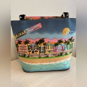 Purse with South Beach Design